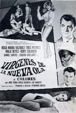 Poster de la película Virgenes de la Nueva Ola, con Trespatines